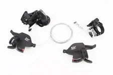 Комплект перемикання (групсет) 3x8 швидкостей, чорні A3