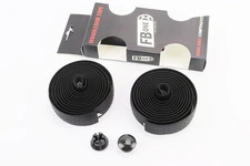 Обмотка ROAD керма 30*1900мм, з самоклеючою смугою, еко шкіра, чорна PU-T99