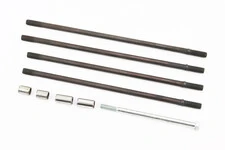 Шпилька циліндра к-кт 4шт (2шт - 215мм, 2шт - 225мм) + втулки + болт CB-125cc