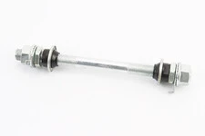 Вісь передня MTB М10х140мм в зборі, під гайку, хром