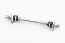 Вісь передня MTB М10х140мм в зборі, під гайку, хром, тип 2