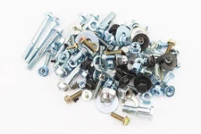 Болти, гайки, втулки, шайби, кріплення в наборі на мотоцикл 125-200cc - 130од.