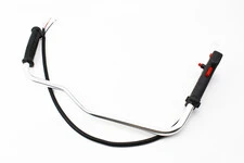 Ручка газа + трос (курок "широкий", з трубою, цільна)