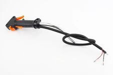 Ручка газа + трос Тип 2, (курок "вузький", з трубою)