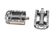 Педали CHILD 1/2" (80x58mm) пластиковые, чёрные (без подшипников)