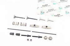 Клапан впускний, випускний к-кт 2шт 168F + пружина-2шт + коромисло-2шт + штанга-2шт + штовхач-2шт