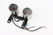 Спідометр, тахометр в зборі "ХРОМ" (на 180км/год, тахометр електронний)