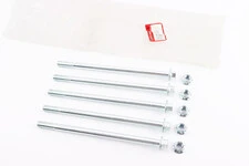 Ось переднего колеса d10mm; L180mm + гайка, 5 шт