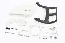 Ручка гальма MS-170/180 +кришка+пружини+шпильки+натягувач+зуби к-кт