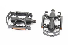 Педали MTB 9/16" (100x66x25mm) алюминиевые, черные