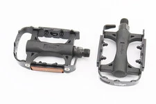 Педалі MTB 9/16" (106x64.5x28.5mm) пластико-алюмінієві, чорні LU-C25