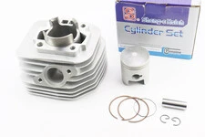 Цилиндр к-кт (цпг) Suzuki AD110cc-52,5мм (поршень h=60мм, палец d=14мм) синяя коробка (без прокладок )