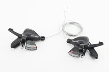 Перемикачі (манетка) 3x8 швидкості, чорні SL-03