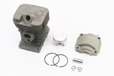 Циліндр к-кт (цпг) MS-180 38mm (палець 10mm) "чорний"+піддон