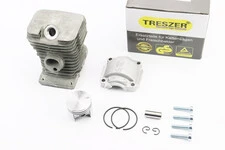 Циліндр к-кт (цпг) MS-180 38mm (палець 10mm) "чорний"+піддон