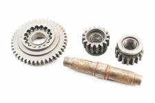 Вал КПП диференціала+шестерня Z-43+шестерня-2шт Z-16, к-кт 4шт 81-1