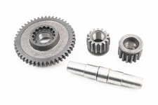 Вал КПП диференціала+шестерня Z-47+шестерня-2шт Z-15, к-кт 4шт 101-2 (можливий наліт)