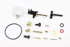 Ремонтный комплект карбюратора, 17 деталей+поплавок 168F/170F