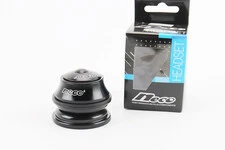 Рулевая колонка 1-1/8" (44/28,6x44/30) безрезьбовой вилки, полуинтегрированные, высокая, чёрный H115M-1