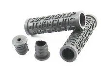 Ручки руля 100мм, чёрные PVC-111B