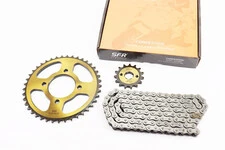 Зірки, ланцюг к-кт ZS125J-428H-116L+41T+15T "гартована" (у коробці)