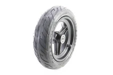 Колесо переднє 10" алюмінієве, пром-підшипники (10х30х9) 6200 2RS, під Disk-brake, Т4 (електросамокат)