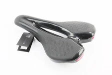 Сиденье MTB 255x155мм с фонарем, зарядка от USB, чёрное LT-911