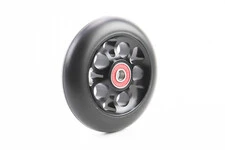 Колесо трюкового самоката 100мм, алюмінієве, пром-підшипники 608 (8х22х7) 2RS, чорне тип 1