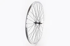 Колесо 28" переднє V-brake, обід "крапля" алюмінієвий, втулка 14Gх36H, кріпл. гайка, "GRAVITY"