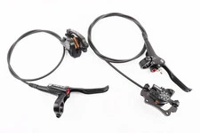 Тормоз Disk-brake гидравлический передний (F160/R140мм)+задний (F180/R160мм), чёрный