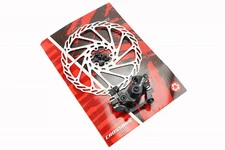 Тормоз Disk-brake передний (F180/R160мм)+диск 180мм, крепл. 6 болтов, чёрный DSC710