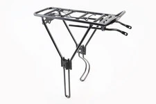 Багажник 26-29" алюмінієвий, цільнозварний, під Disk-brake, чорний HS-042