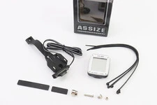 Велокомп'ютер 11-функцій, дротовий, чорно-сірий AS-600 (без батарейок)