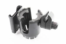 Тримач телефону та фляги на кермо, регульований, чорний