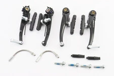 Тормоз V-brake 110мм (2 колеса), алюминиевый, чёрный С-310