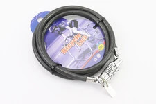 Замок протиугінний тросовий 1000х8мм з 4-х значним кодом, TY417