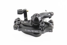 Тормозной суппорт передний (F160/R140мм), чёрный DB-06