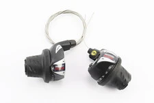 Перемикачі (грипшифт) 3x6 швидкості, чорні SL-RS 36