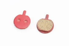 Тормозные колодки Disk-brake (Hayes MX2,3, Sole, Artec ADC-01, JAK-5, Bolids Boli-BB2), красные