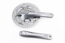 Шатуни "Octalink" 165мм, 50.39.30T ROAD, алюмінієві, сірі CLARIS FC-2403