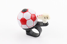 Дзвінок механічний "М`ЯЧ", червоний