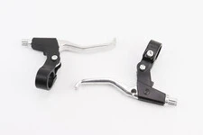 Тормозные ручки, алюминиевые, чёрно-серые