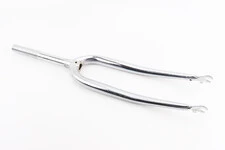 Вилка 26" з різьбою 1" (25,4мм), шток 200мм, нікельована