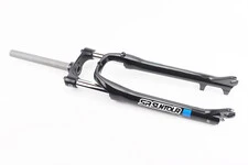 Вилка 29" амортизаційна, без різьби 1-1/8" (28,6мм), шток 260мм, з ходом 80мм, Disk-brake, Preload, алюмінієва, чорна XCE 28