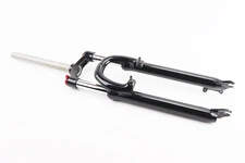 Вилка 29 "амортизаційна, без різьби 1-1/8" (28,6мм), шток 260мм, з ходом 75мм, V/Disk-brake, M Lockout, чорна LJ-536