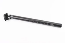 Труба сидіння MTB 30,4x400мм, алюмінієва, чорна