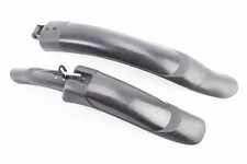 Крила пластмасові 24-26" MTB розсувні, чорні