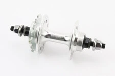 Втулка задня FIX алюмінієва 14Gx32H з фіксованою передачею 16Т, різьба Flip-Flop, 2 пром-підшипники 6000 2RS, кріпл. гайка,