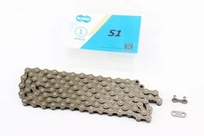 Цепь приводная 1/2х1/8х112L 1 скорость, коричневая S1