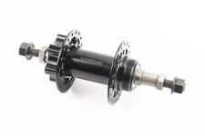 Втулка задняя MTB 14Gx36H под вольнобег, Disk-brake, крепл. гайка, чёрная SF-HB25R